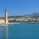 Sea View Cozy Near Center Of Town&free Parking Lejlighed Rethimno